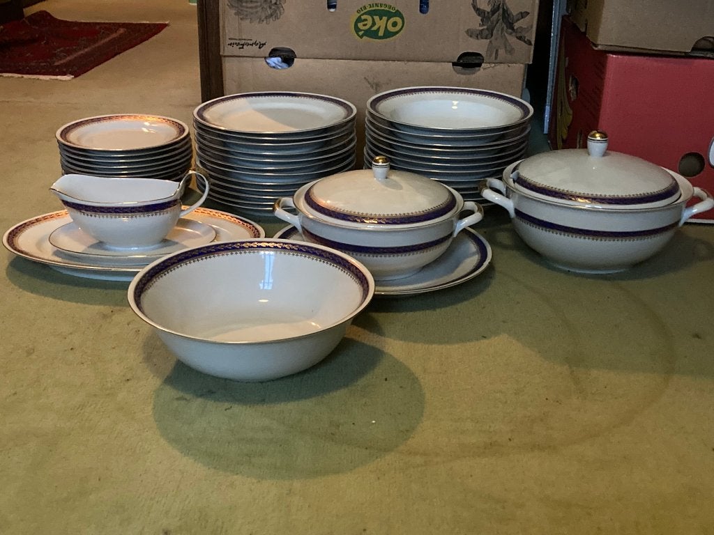 Vintage KAHLA Dinerservies (Jaren '50), Ophalen, Gebruikt, Overige merken, Vintage