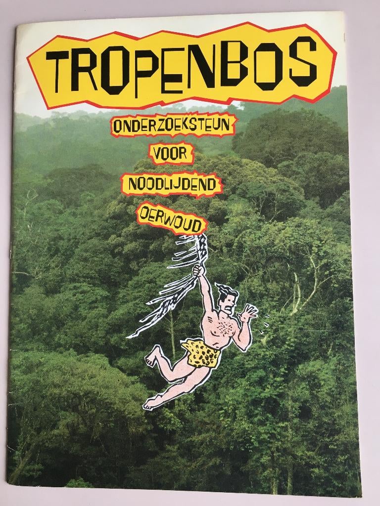 Tropenbos. Onderzoeksteun voor noodlijdend oerwoud, Verzenden, Nieuw, Natuur algemeen