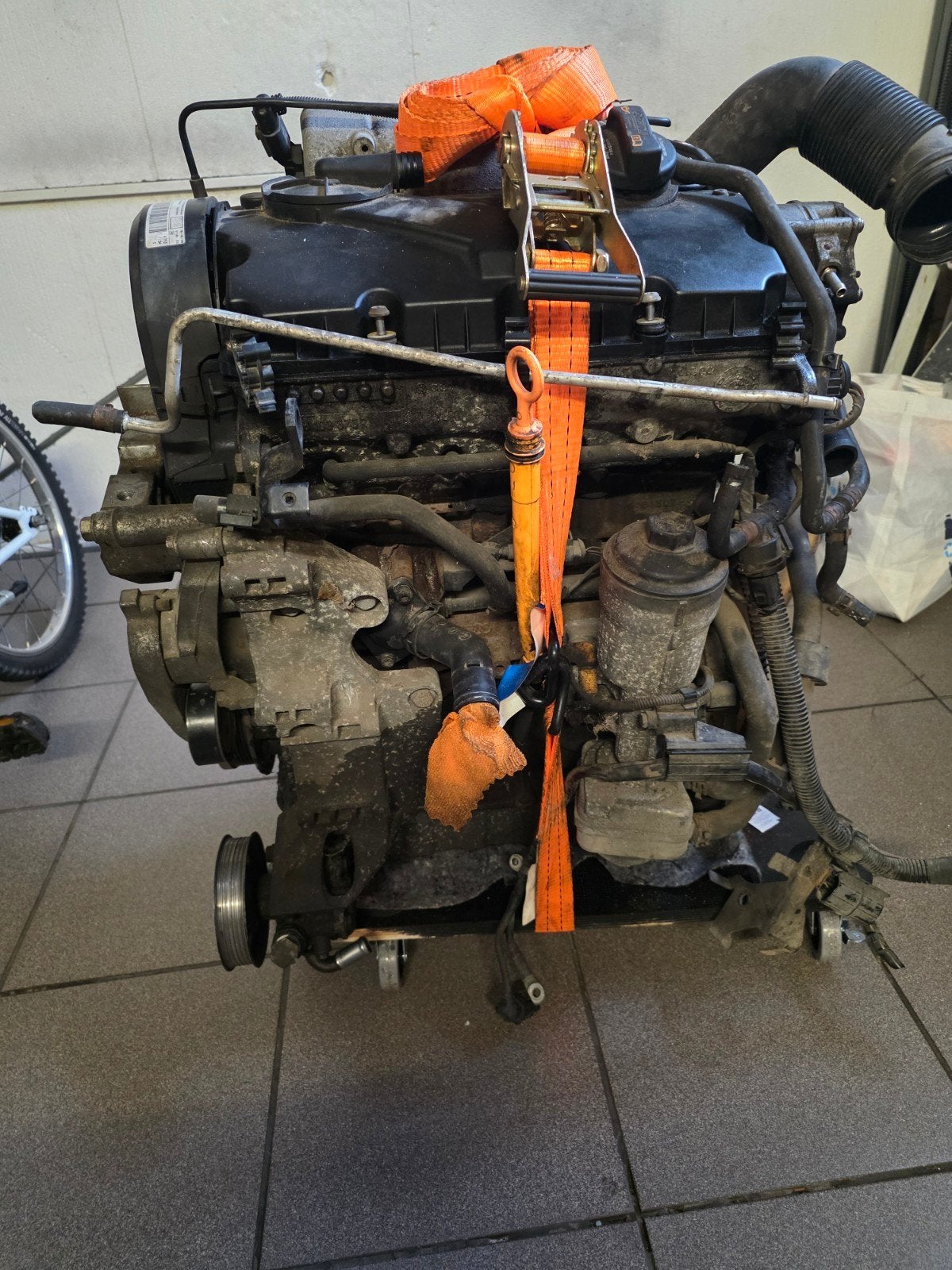 Motorblok vw caddy 2.0sdi, Enlèvement, Utilisé, Volkswagen