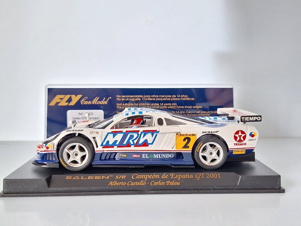Fly Saleen S7R Campeon De Espana GT 2001 A267, Neuf, Autres marques, Électrique, Circuit
