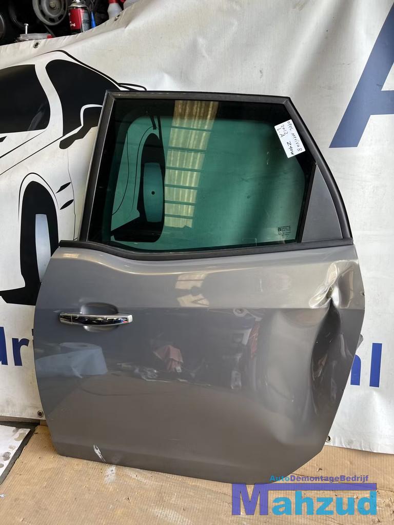 OPEL MERIVA B Z40W Grijs links achter deur portier 2010-2017, Auto-onderdelen, Carrosserie, Gebruikt, Deur, Opel Automobile GmbH