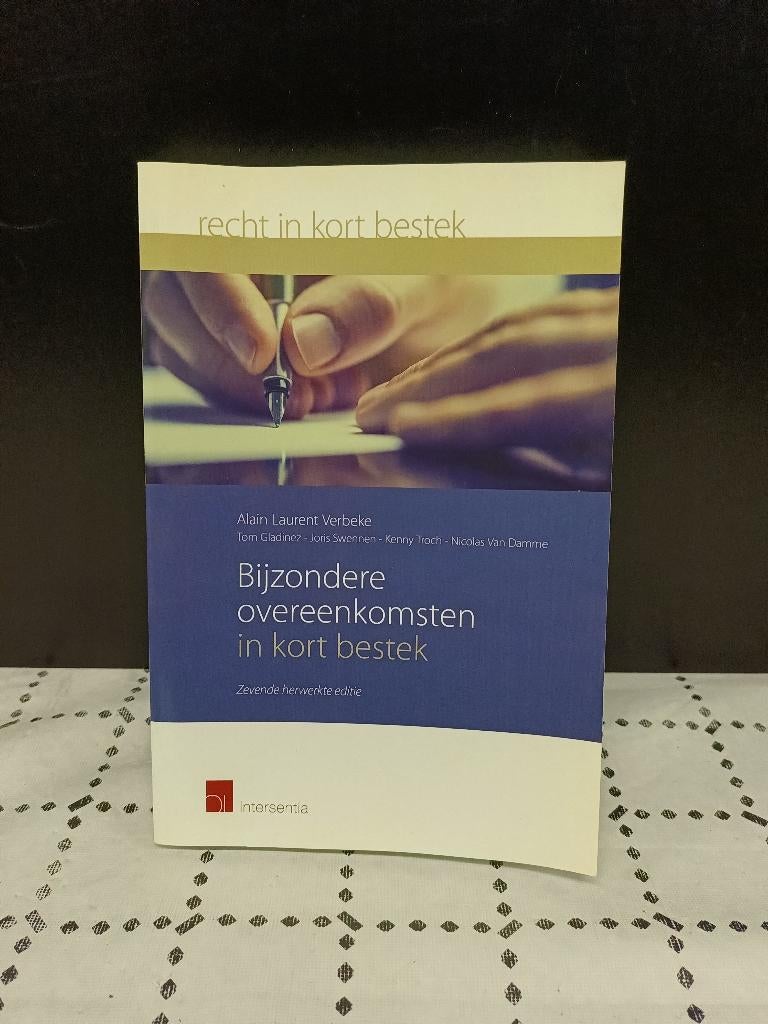 Bijzondere overeenkomsten in kort bestek, Ophalen, Gelezen, Hoger Onderwijs, Alain Laurent Verbeke