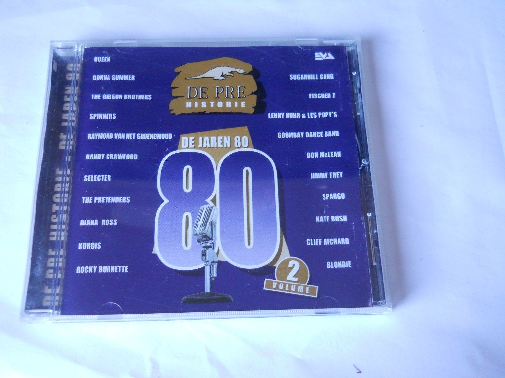 CD - DE PRE HISTORIE JAREN 80 VOL 2, Ophalen of Verzenden, Zo goed als nieuw, Verzamelalbum, Pop