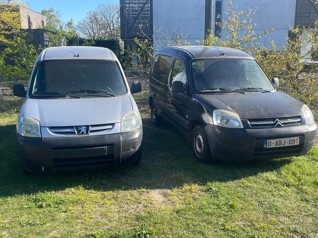 Berlingo en partner lichte vracht, Ophalen
