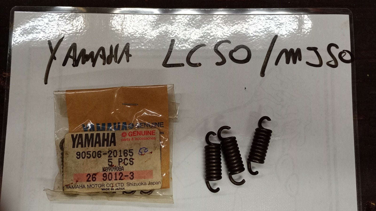 NOS Yamaha 90506-20165 ( LC50/MJ50) veren, Enlèvement, Yamaha