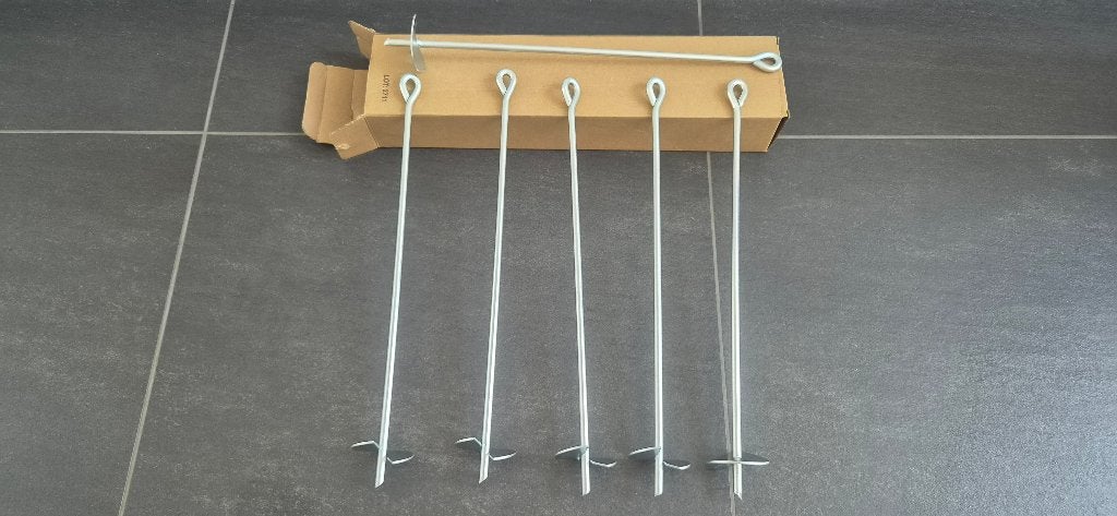 Grondpinnen staal, Tuin en Terras, Ophalen of Verzenden, Nieuw, Overige typen
