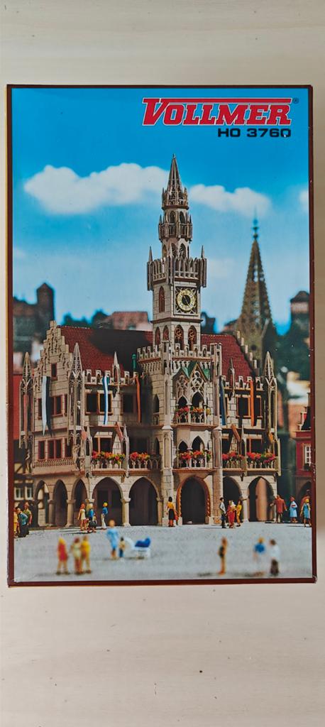 Vollmer HO 3760 Stadhuis, Hobby en Vrije tijd, Ophalen of Verzenden