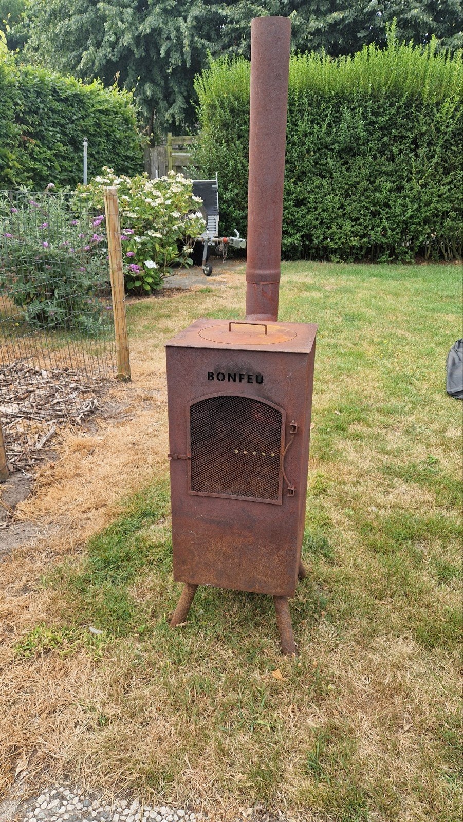 Cortenstaal Bonfeu kachel te koop, Ophalen
