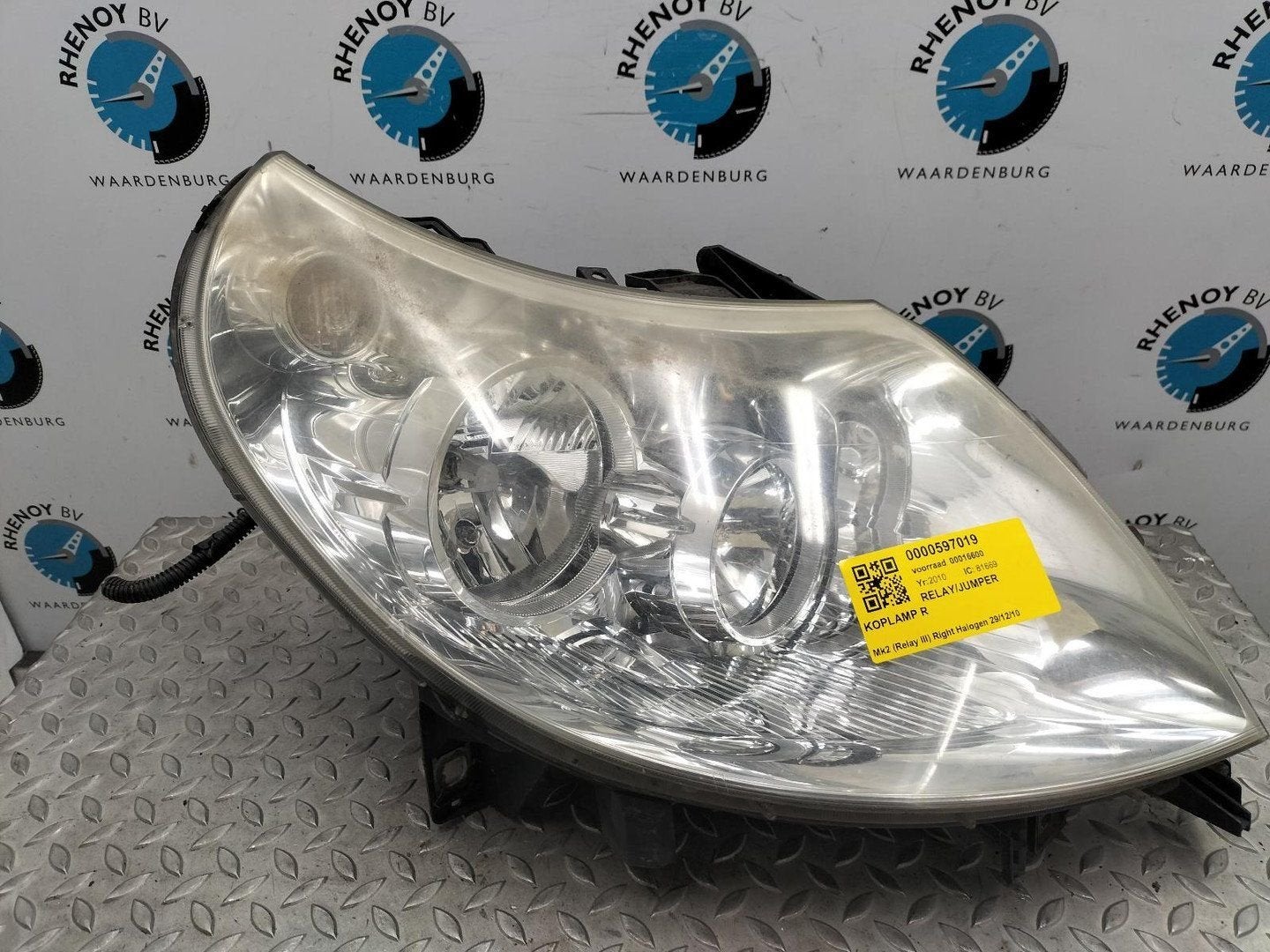 CITROEN RELAY/JUMPER JUMPER 35 L2H2  KOPLAMP R 2010, Ophalen of Verzenden, Gebruikt, ARN erkend