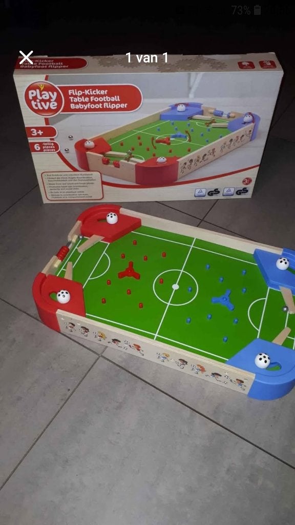 Voetbalspel, Enlèvement, Comme neuf