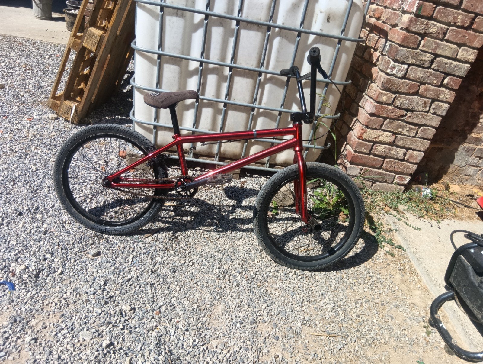 BMX wipe, Ophalen