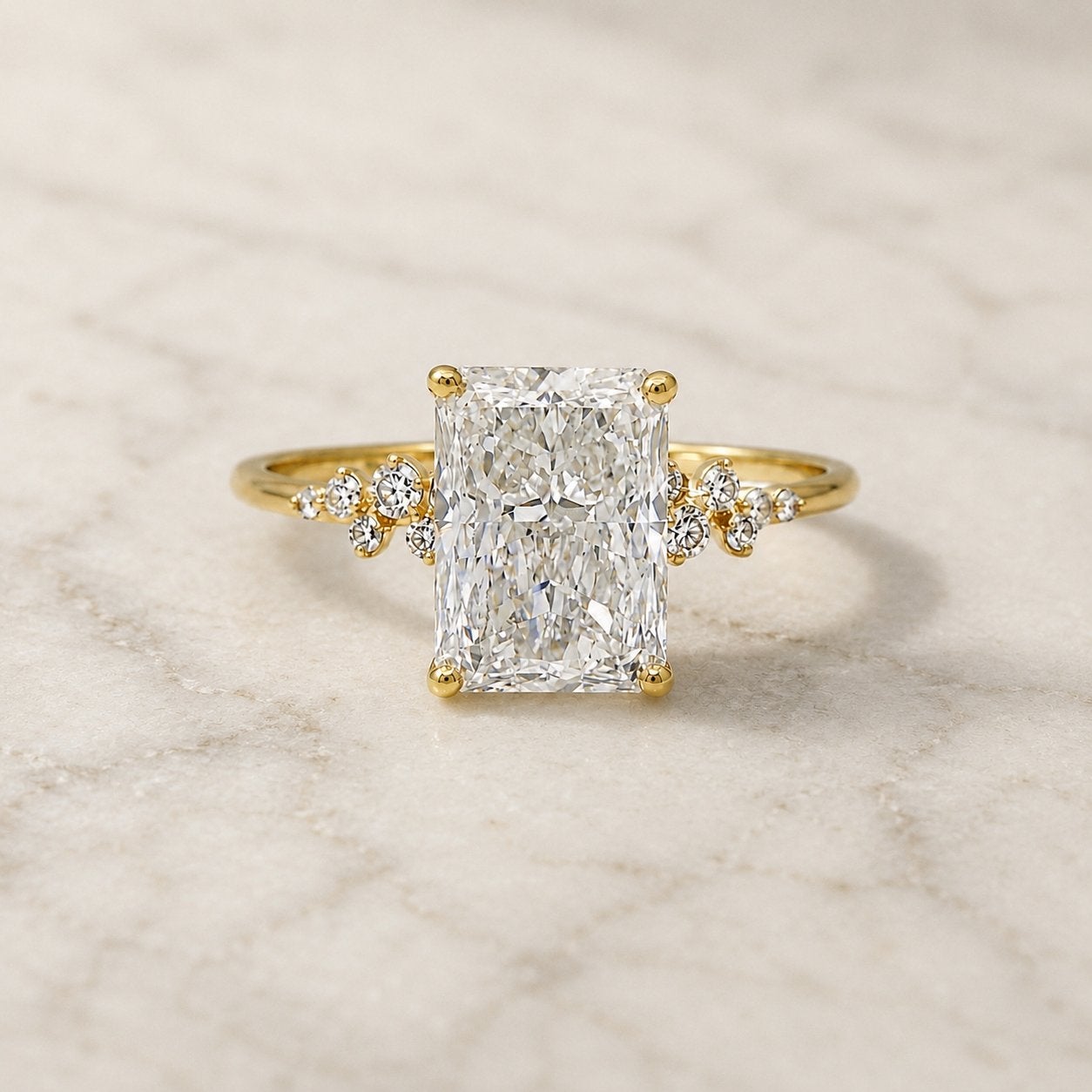 IGI Gecertificeerde Lab-Grown Diamant Ring E-VS1 – 14K Goud, Ophalen of Verzenden, Nieuw, Goud