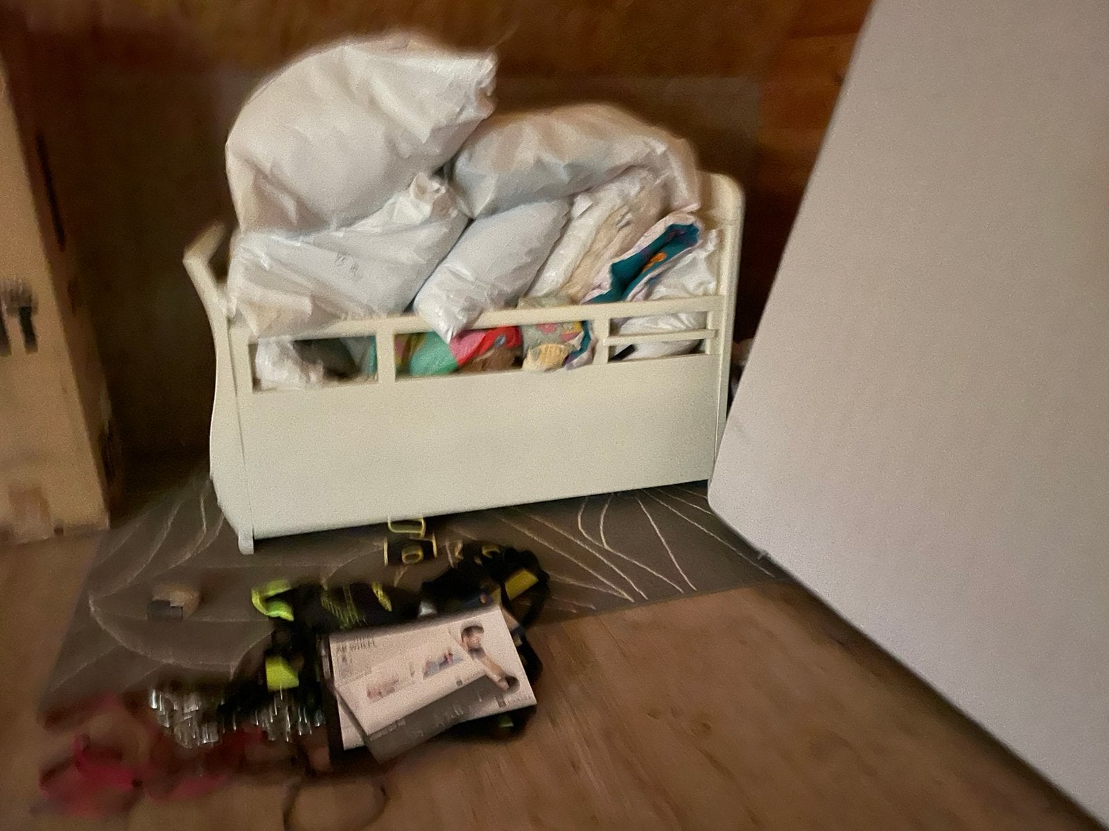 Kinderbed, Enlèvement, Comme neuf, Matelas