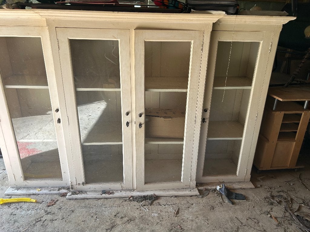 Meuble armoire en bois, Maison & Meubles, 25 à 50 cm, Avec porte(s), 100 à 150 cm, Enlèvement