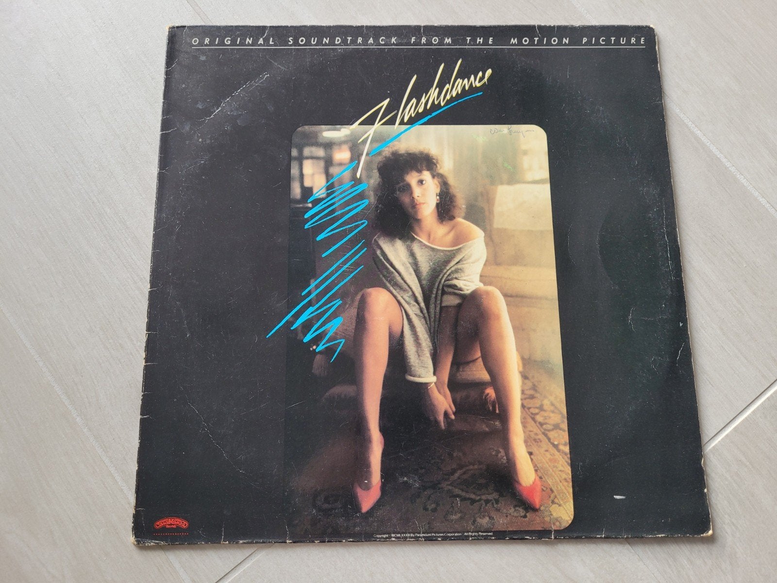Vinyl Flashdance, Ophalen of Verzenden, Gebruikt