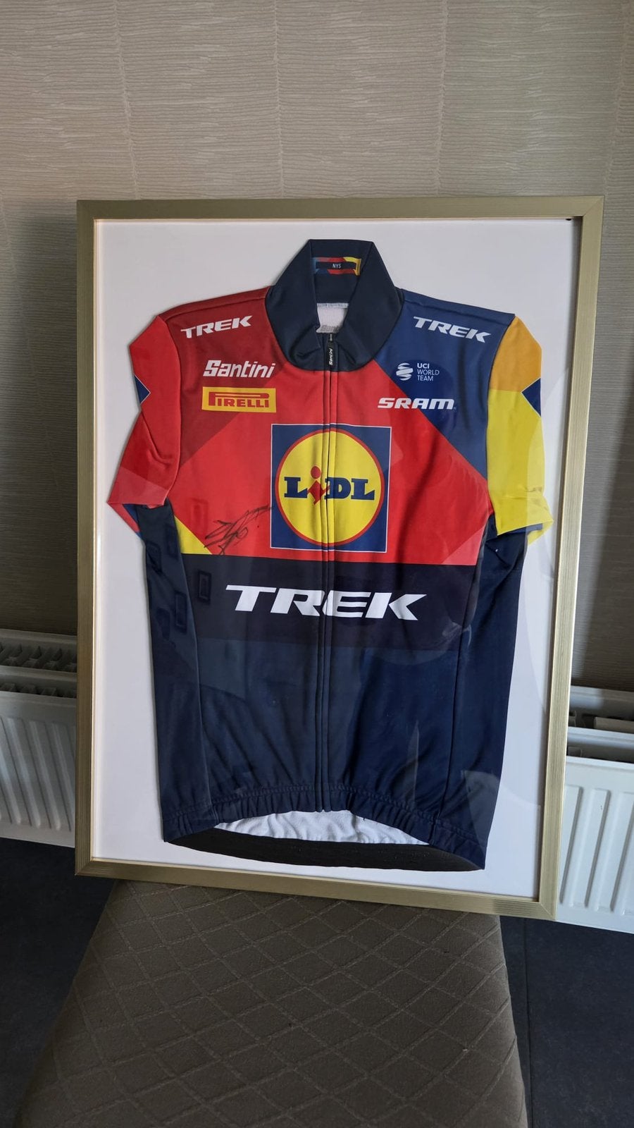 Maillot de cyclisme signé Thibau Nys, Vélos & Vélomoteurs, Neuf, Vêtements d'extérieur, Femmes, M