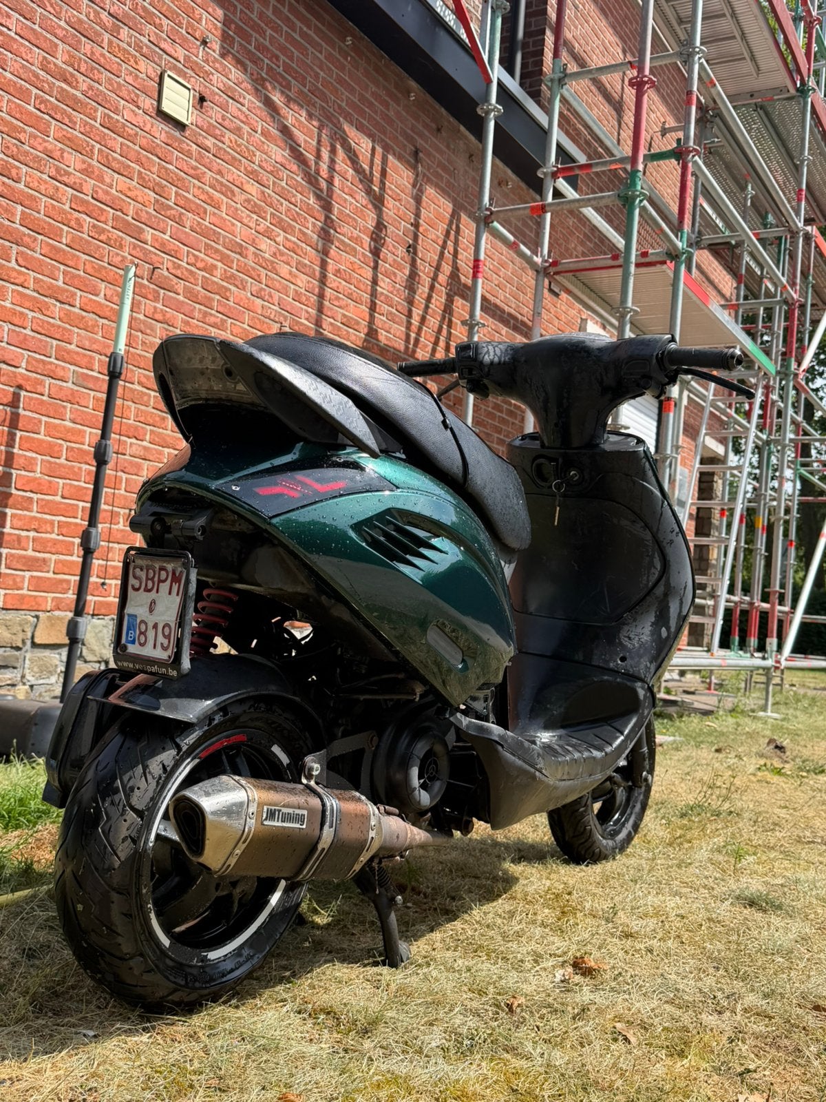 Piaggio zip b klasse 50cc, Enlèvement