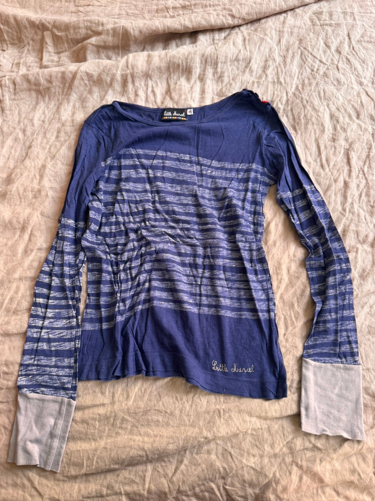 Haut manche longue, Enlèvement, Comme neuf, Bleu
