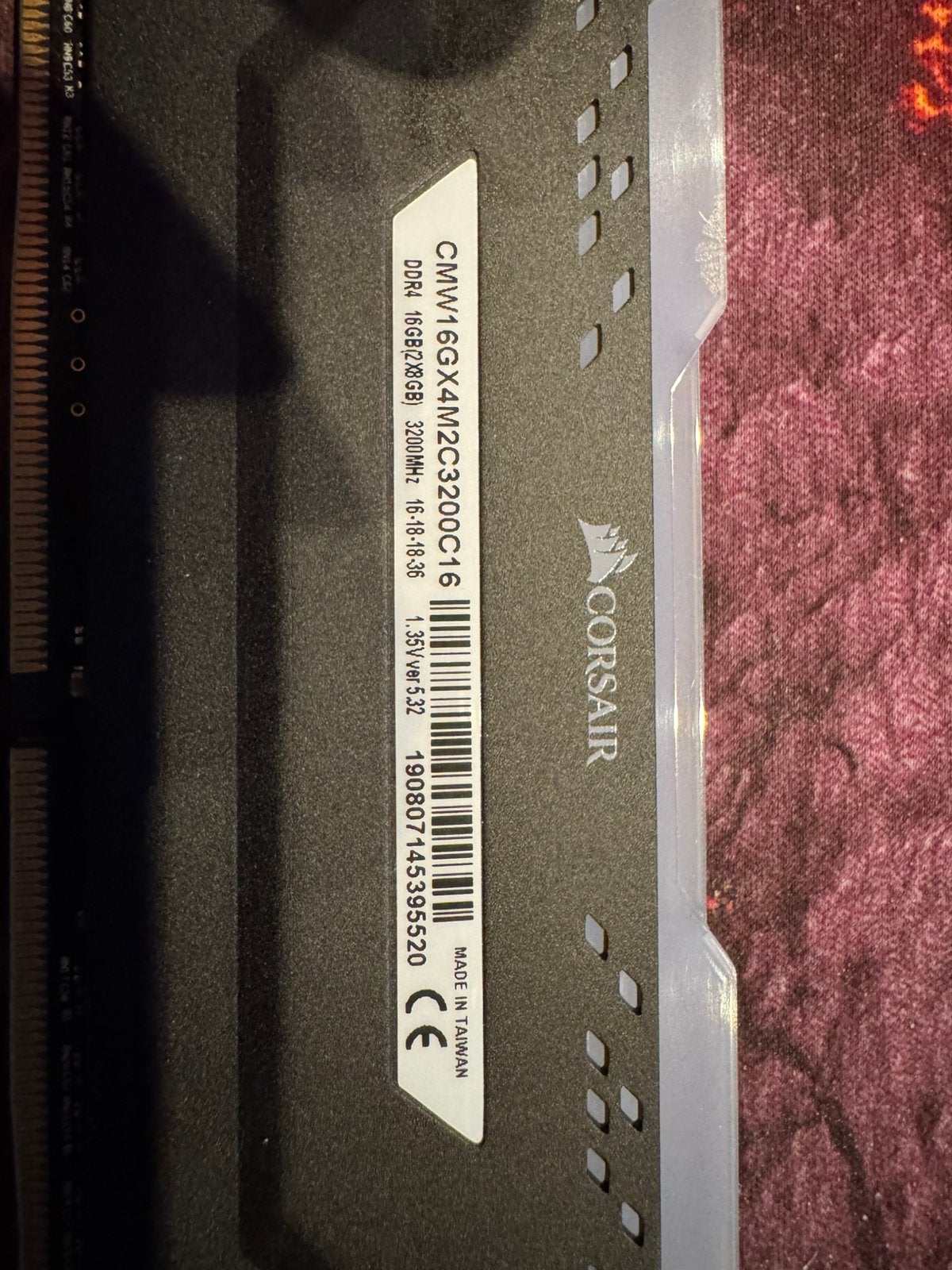 Corsair 8 gig 4 stuks, Computers en Software, RAM geheugen, Ophalen, Zo goed als nieuw, DDR4, 8 GB