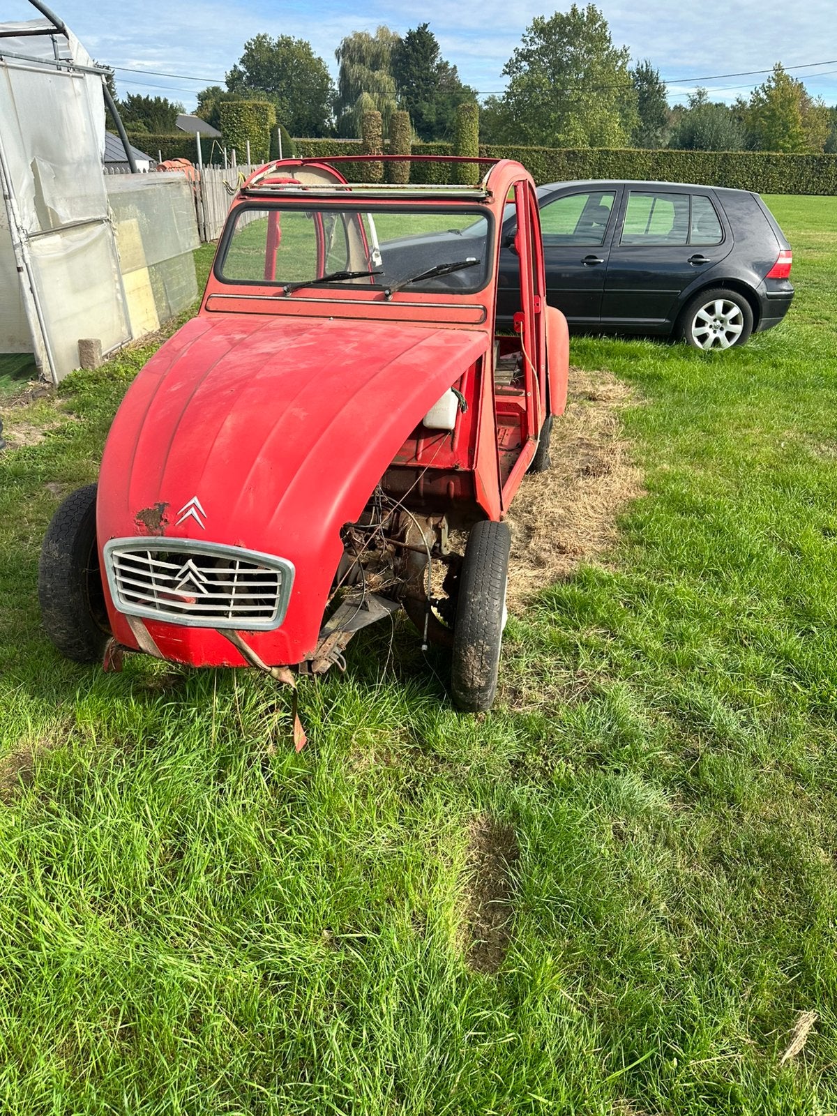 2CV restoratieproject, Particulier, Te koop, Citroën