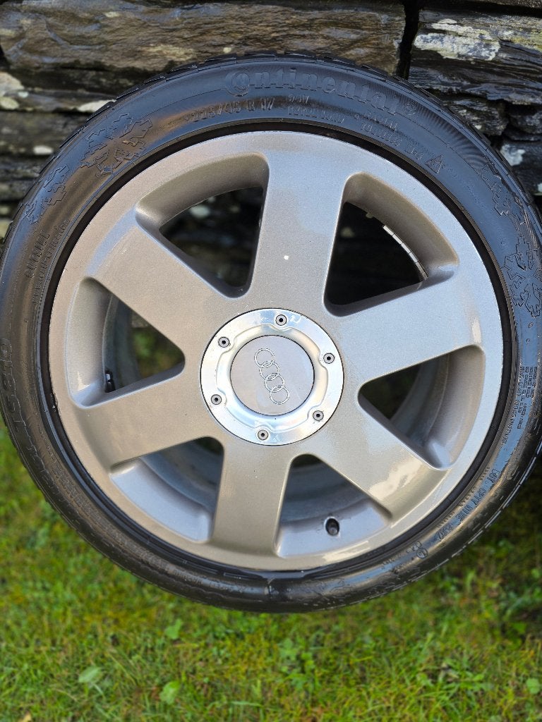 Jantes origines audi avus 17, Autos : Pièces & Accessoires, Enlèvement, Utilisé, 17 pouces, Jante(s)