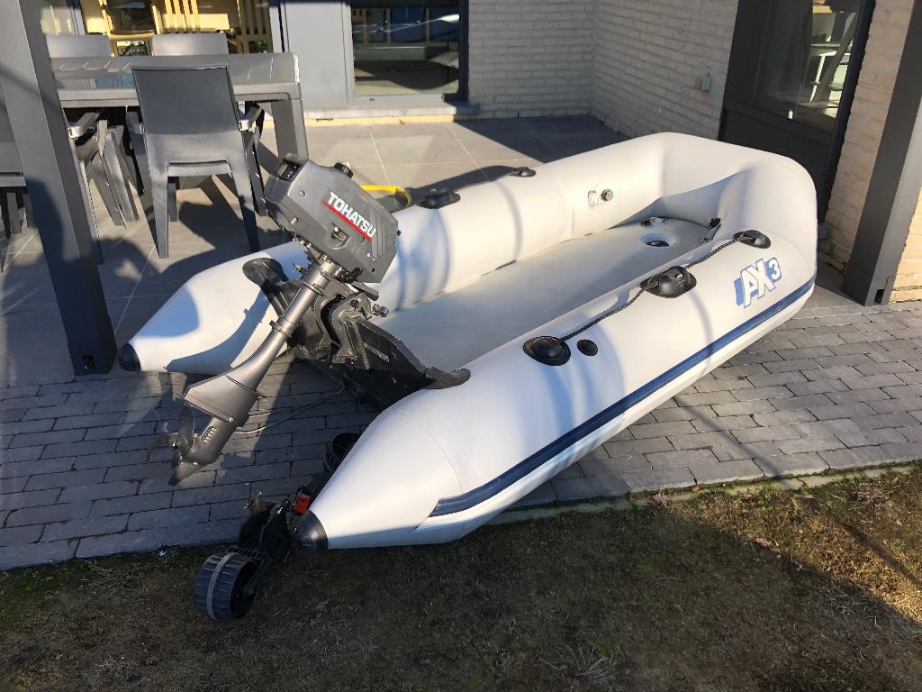 Bombard AX3 rubberboot / tender, Watersport en Boten, Ophalen, Gebruikt, Opblaasboot, Roeidollen