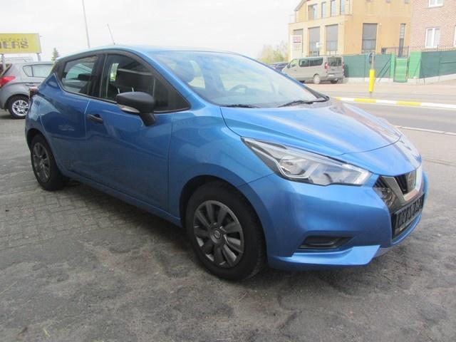 Nissan Micra 1.0i **Garantie** 63.000Km Trekhaak Parkeerhulp, Voorwielaandrijving, Stof, 5 deurs, 3 cilinders