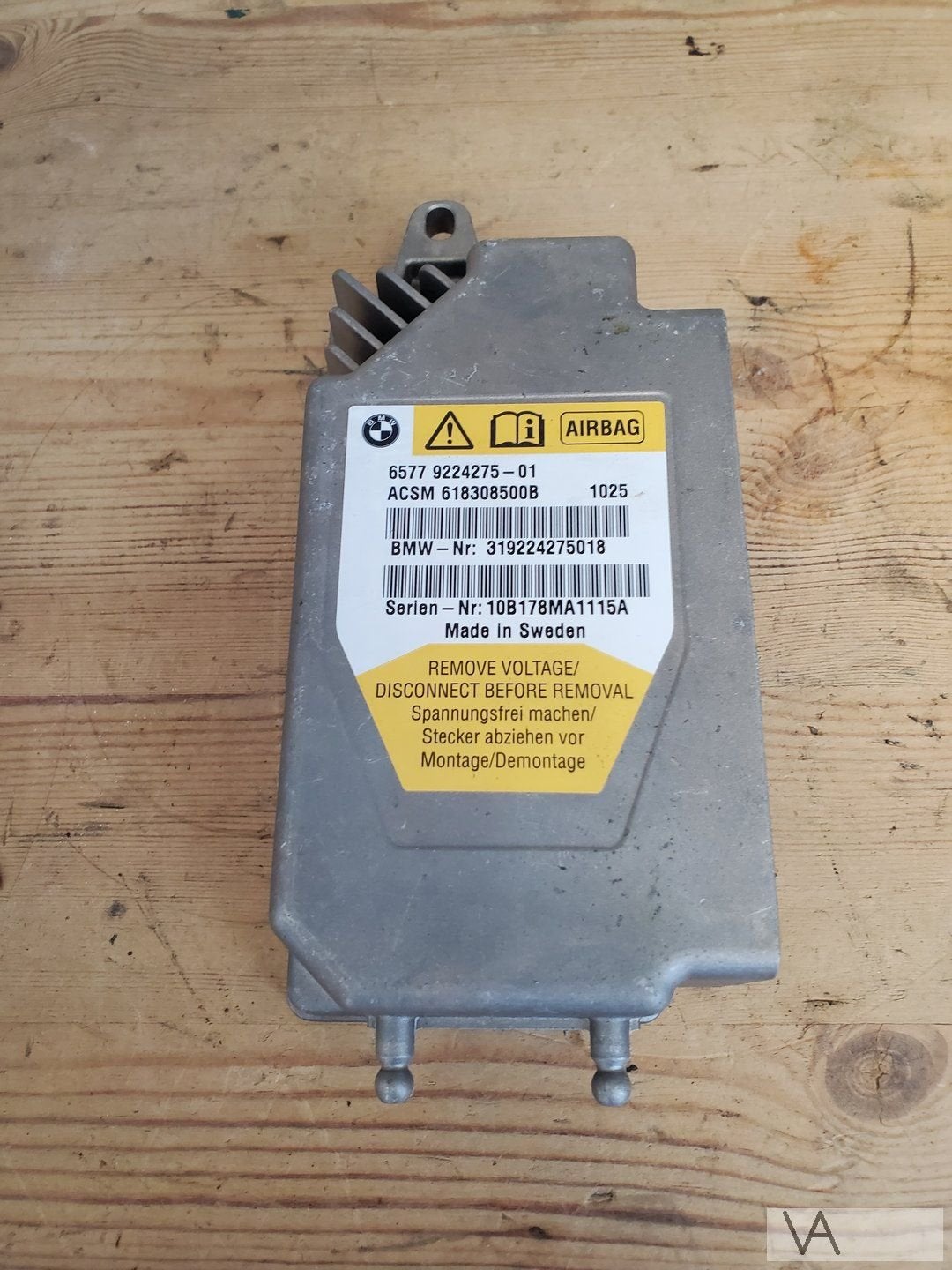 BMW 5 serie GT f07 / 7 F01 2008 - 2016 airbag module 9224275, Gebruikt, -, -, Ophalen of Verzenden