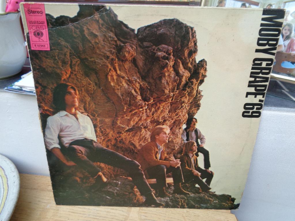 Moby Grape LP " Moby Grape '69" [Nederland-1971], Cd's en Dvd's, Fotohoes, Verzenden, 1970 - 1979, Gebruikt