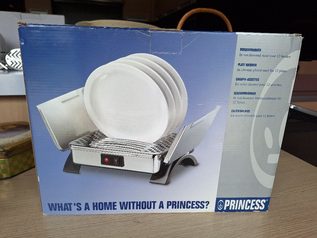 Princess Classic bordenwarmer - 12 borden, Huis en Inrichting, Ophalen, Nieuw