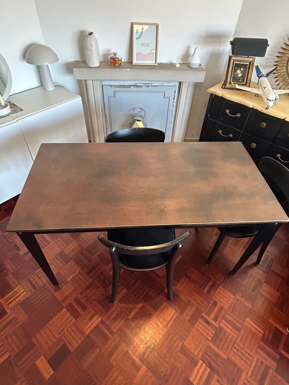 Belle table industrielle 60€, Enlèvement