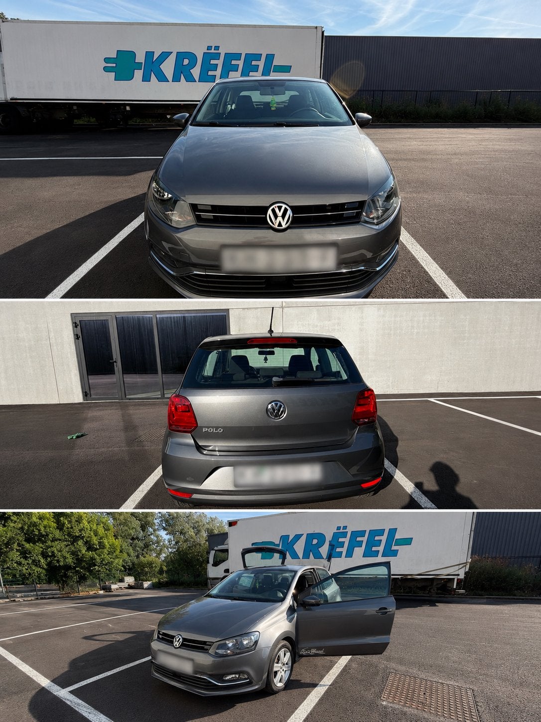 Volkswagen polo 1.0 benzine handgeschakeld, Autos, Achat, Boîte manuelle, Noir, 5 places