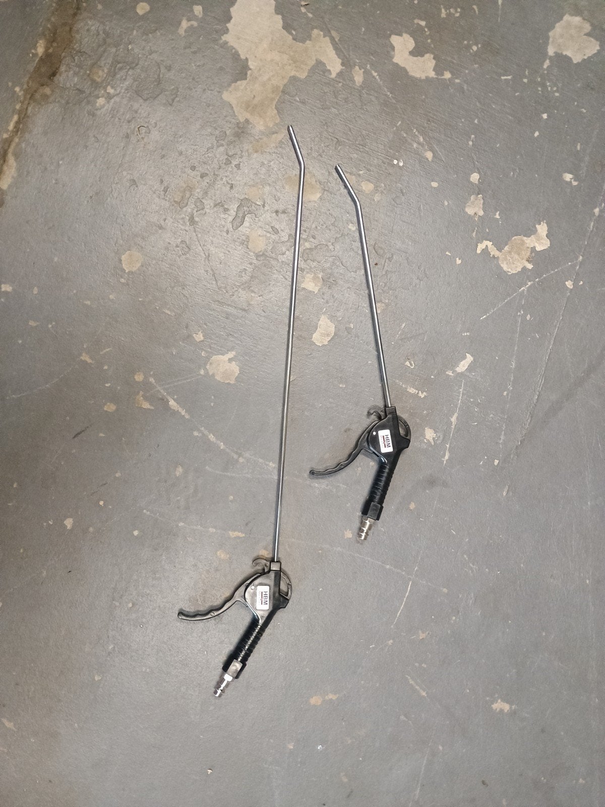 2 lange spuiten voor lucht compressor HBM nieuw ongebruikt, Doe-het-zelf en Bouw, Compressors, Ophalen