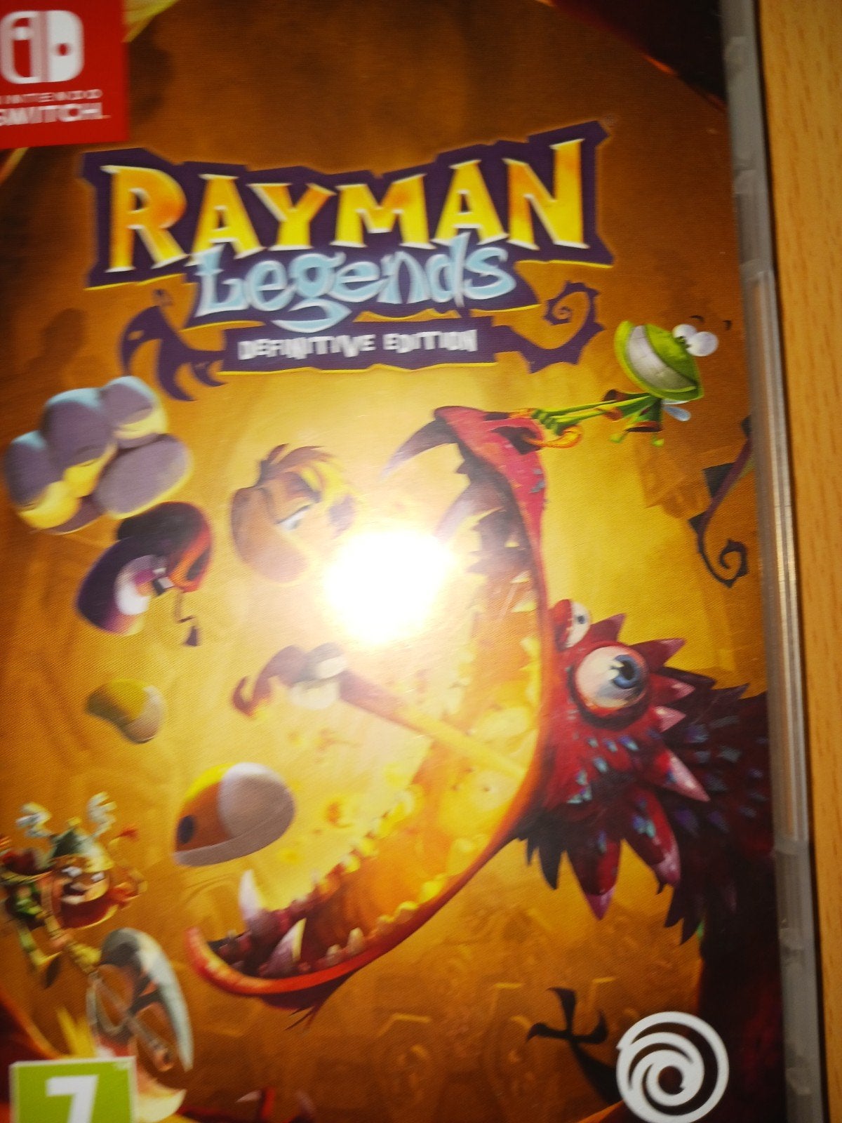Rayman, Ophalen