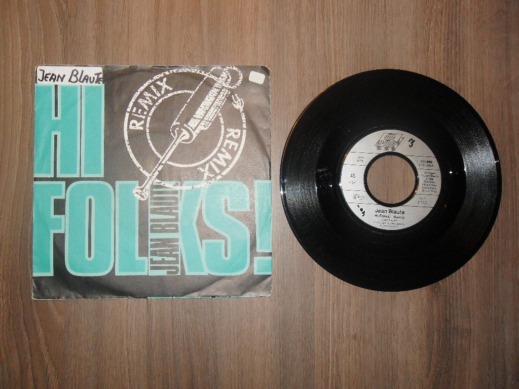 Jean Blaute - Hi folks, Ophalen of Verzenden, Gebruikt, 7 inch, Pop