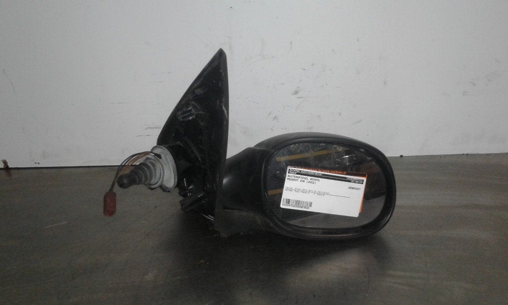 RETROVISEUR LATERAL DROIT Peugeot 206 (2A / C/H/J/S), Utilisé, Peugeot
