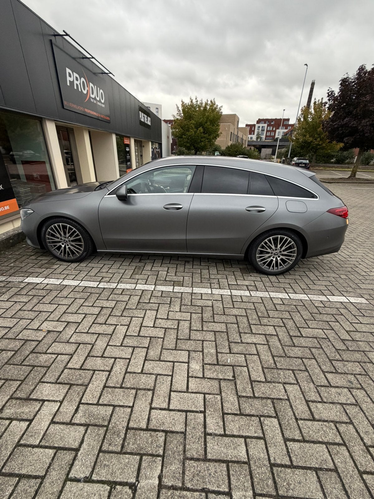Mercedes CLA 180 Shooting brake, Auto's, CLA, Zwart, Leder, Break