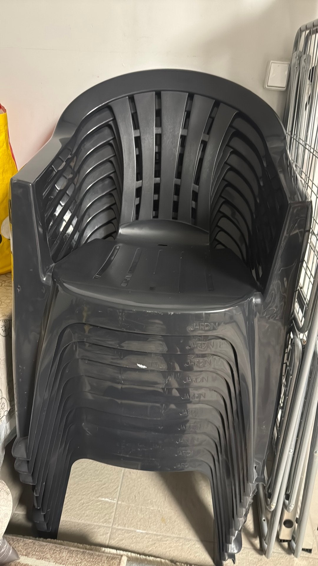 Plastic stoelen, Jardin & Terrasse, Enlèvement, Plastique