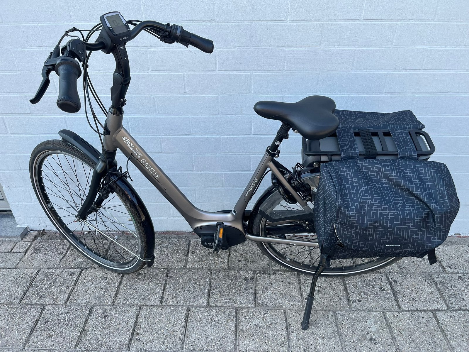 Elektrische fiets Gazelle, 53”, weinig km’s., Enlèvement, Comme neuf, Gazelle