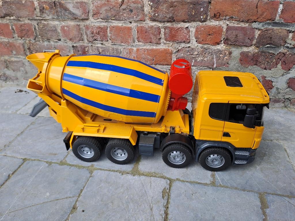 Bruder Scania betonmixer, Ophalen, Zo goed als nieuw