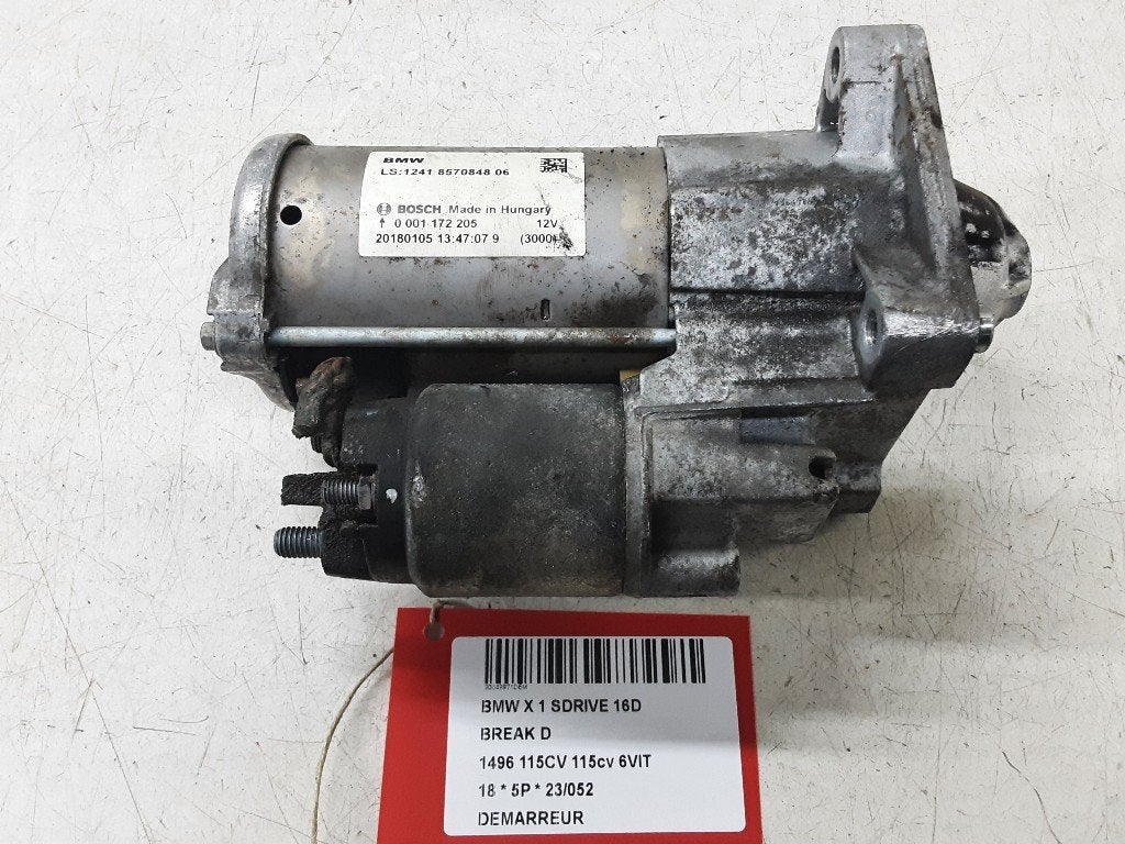 STARTMOTOR BMW X1 (F48) (01-2014/06-2022) (1241857084806), Gebruikt, Mevr. I. Hauben, BMW, Rue de l'Espoir 34 34
4030  GRIVEGNÉE, BE