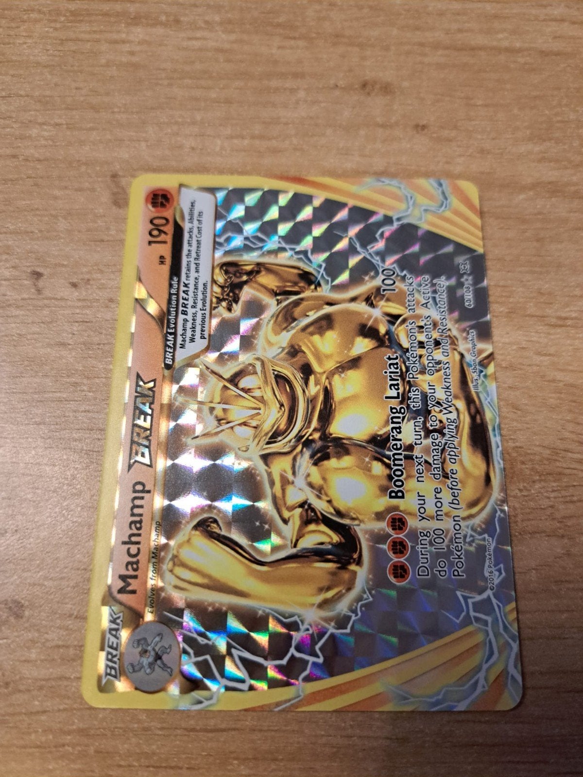 Machamp break 60/108, Hobby en Vrije tijd, Verzamelkaartspellen | Pokémon, Ophalen