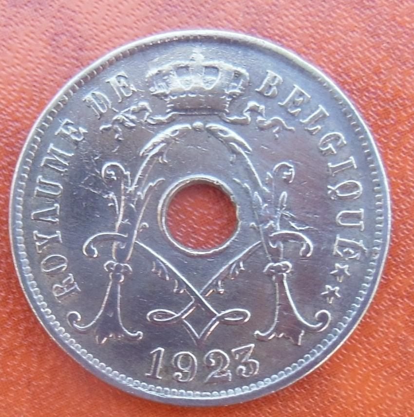 1923 25 centimes FR Albert 1er, Envoi, Métal, Monnaie en vrac