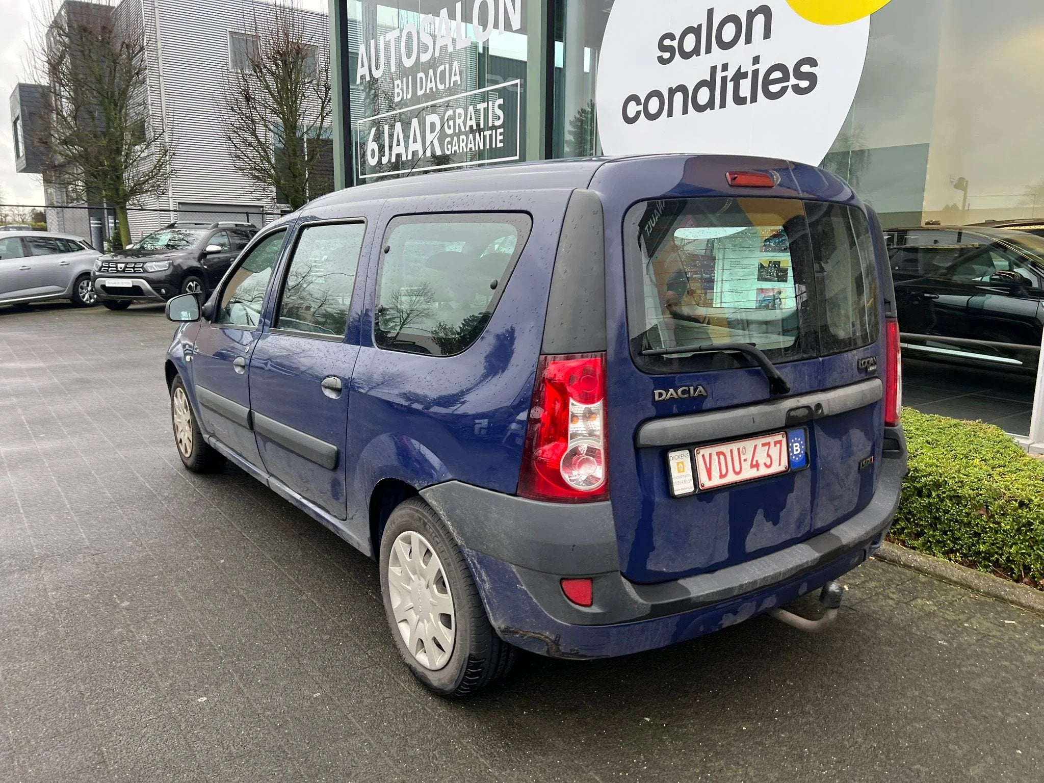 Dacia Logan MPV 1.5 dCi Laureate 7 PLAATS - 1ste EIGENAAR, Auto's, 1330 kg, 158 g/km, Gebruikt, 63 kW