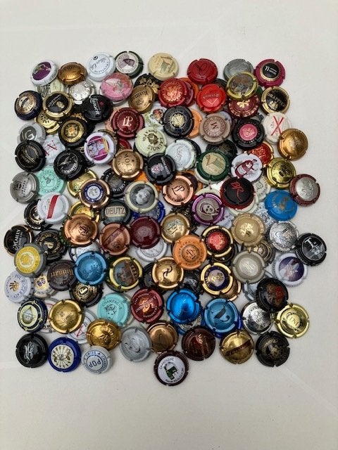 Champagne capsules lot 1, Ophalen of Verzenden