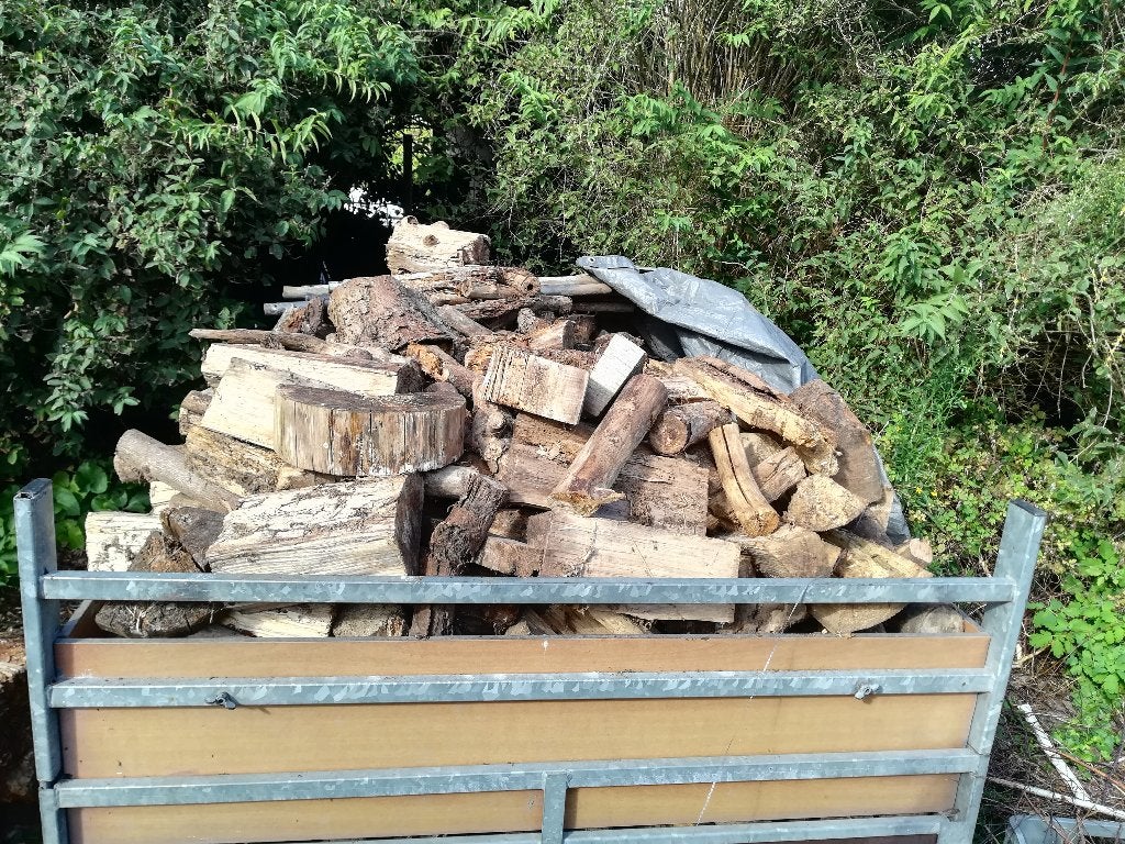 bois de chauffage, Enlèvement
