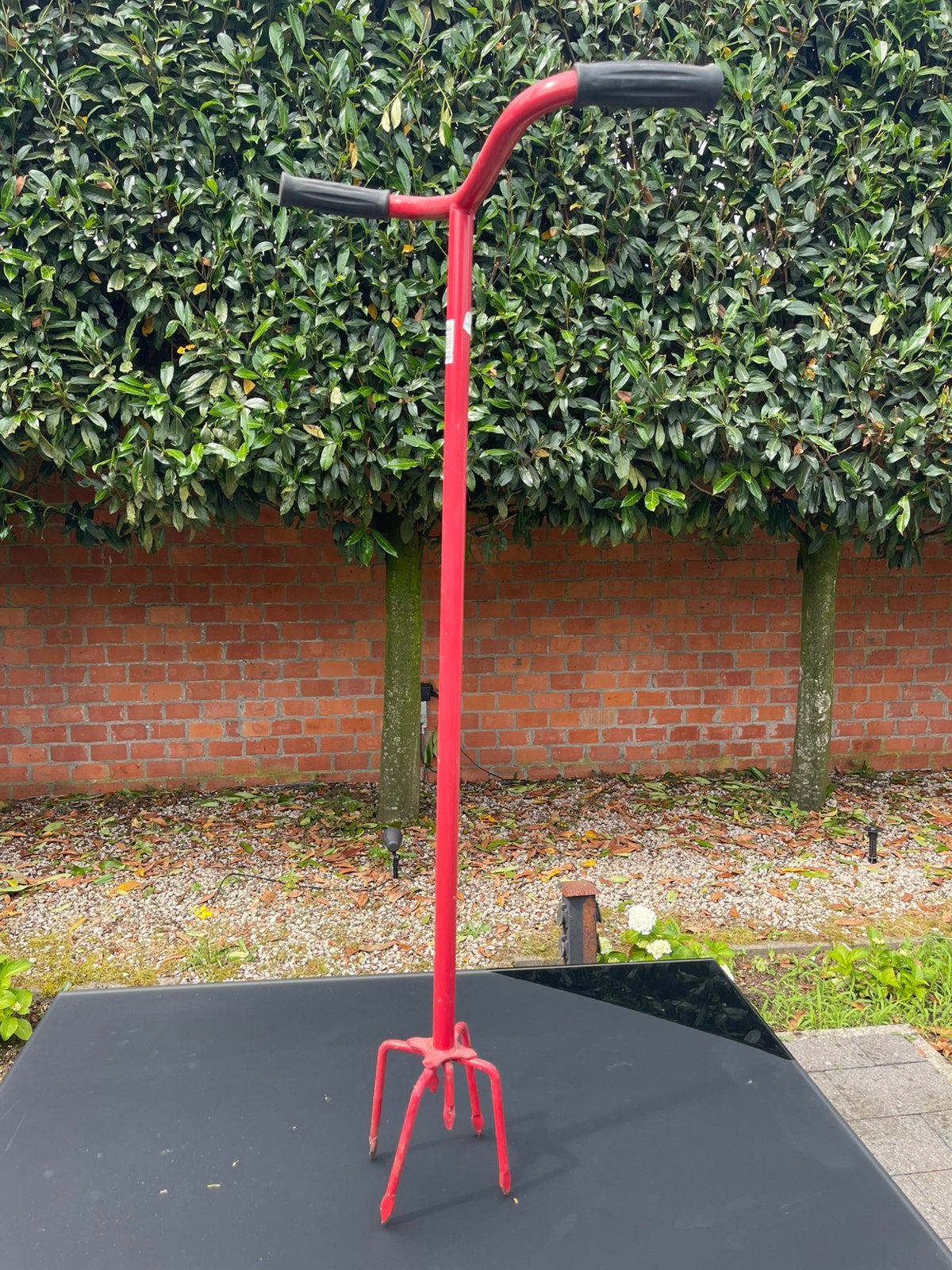 Rugsparende tuinklauw / woelvork, Jardin & Terrasse, Outils à main, Enlèvement, Comme neuf