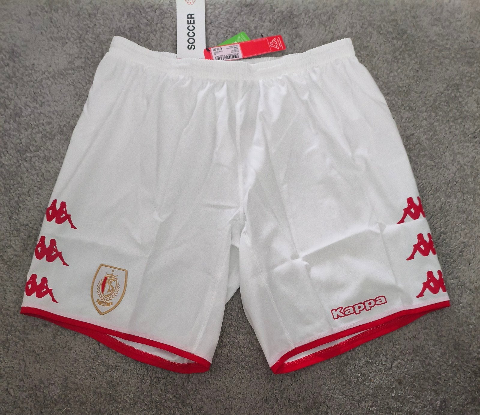 short de football Standard de Liège 2XL, Sport en Fitness, Groter dan maat XL, Ophalen, Nieuw, Overige typen