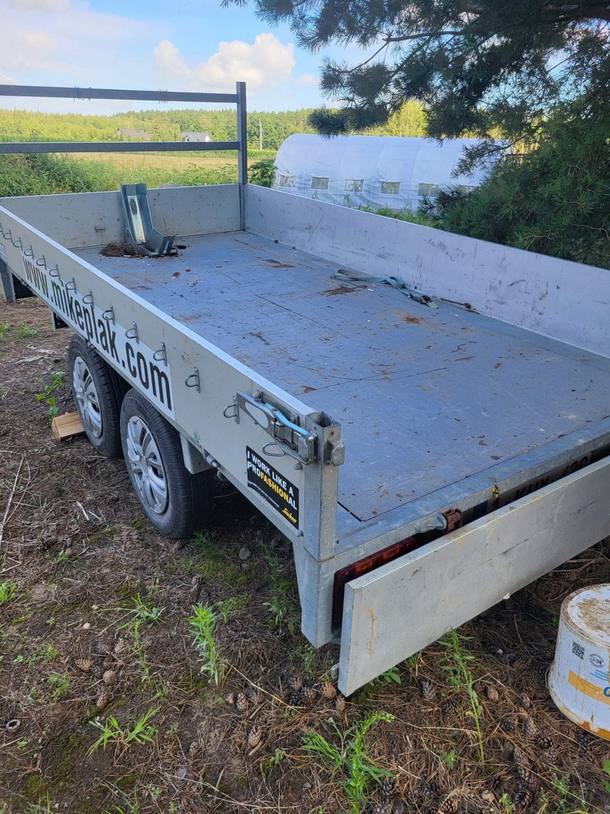 Aanhangwagen 750 kg – 3,0 m x 1,5 m – Goede staat, Ophalen