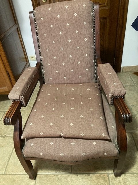 chaise ancienne, Enlèvement